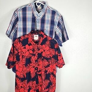 Dockers & Levi's Mens Shirts Botton Down. Size XL